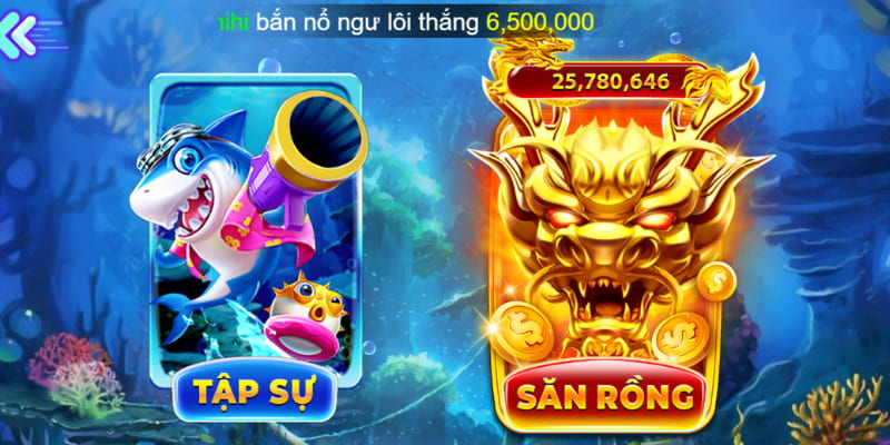 Sảnh game bắn cá Sin88 luôn chào đón anh em cược thủ